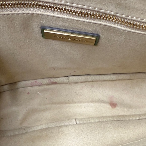 Tory Burch Olive Green Quilted Crossbody Bag - Picture 14 of 16